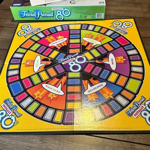 Trivial Pursuit Totally 80s Edition (Complete) Excellent Condition - Picture 5 of 6